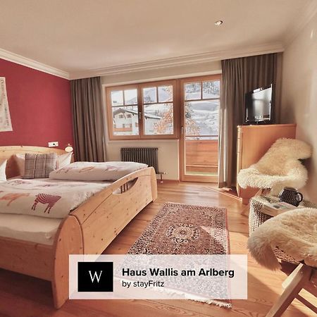 Haus Wallis By Stayfritz - Ski-In Ski-Out Zimmer 'Garni' Am Arlberg Warth  ภายนอก รูปภาพ