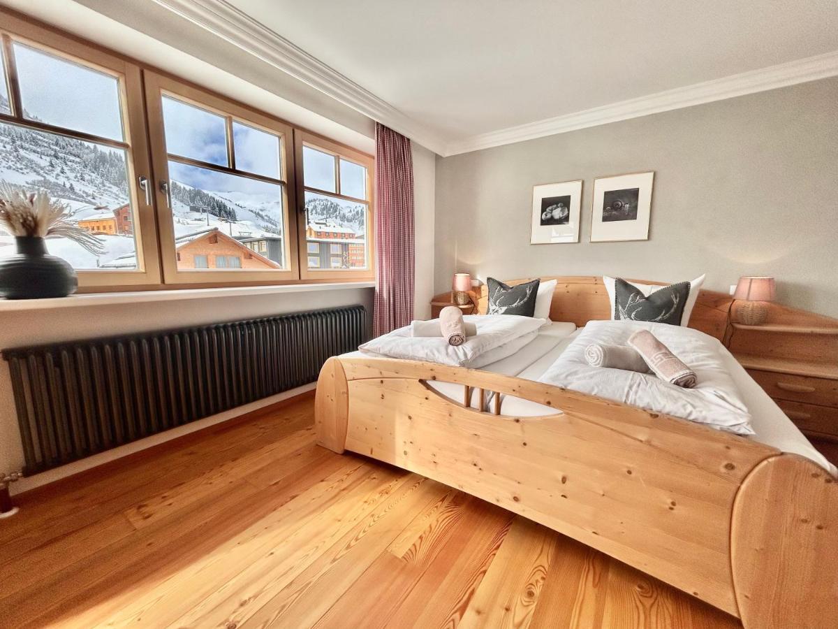 Haus Wallis By Stayfritz - Ski-In Ski-Out Zimmer 'Garni' Am Arlberg Warth  ภายนอก รูปภาพ